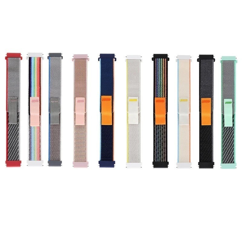 ไนลอน Trail Loop สายนาฬิกาสําหรับ Amazfit Active 2 สายรัดข้อมือสร้อยข้อมือสําหรับ Amazfit Active 2 สมาร์ทนาฬิกาอุปกรณ์เสริม