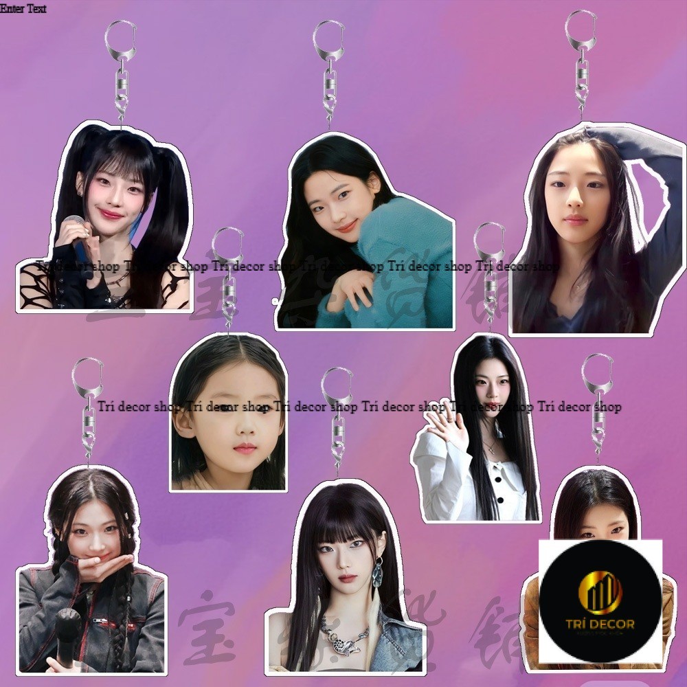 Babymonster RUKA กระเป๋าพวงกุญแจอะคริลิค Pendat Gift