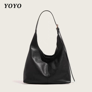 YOYO Retro Soft Leather Women Shoulder Bag Large Capacity Office College sling bag for Bags#S7241