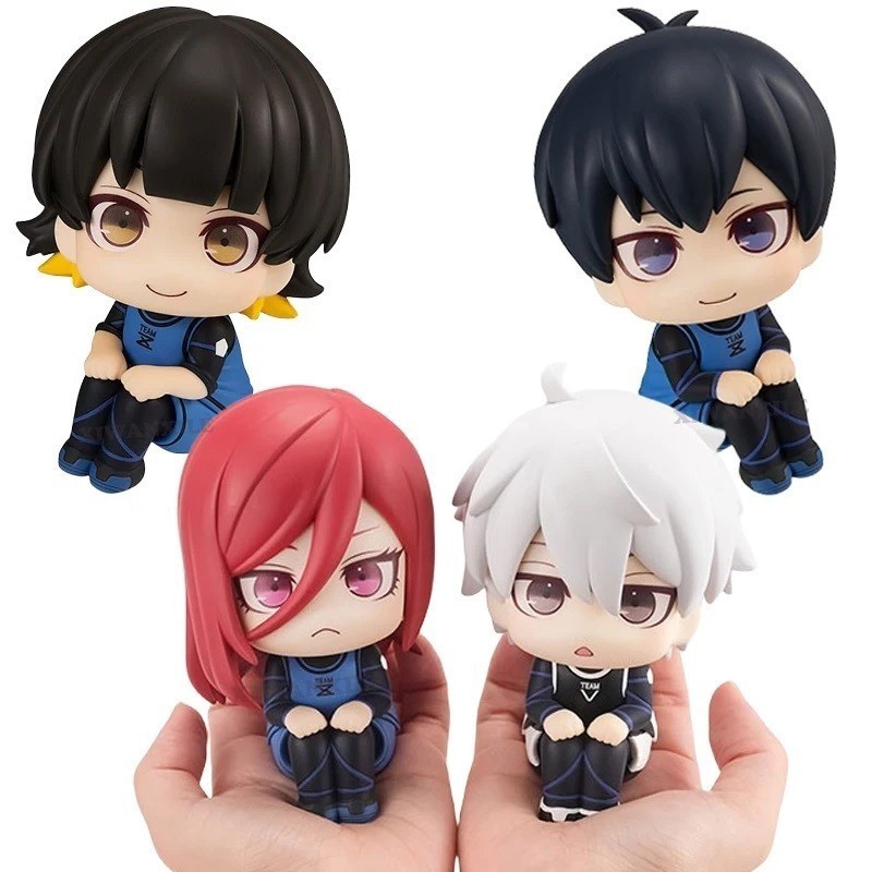 Action Figure Look Up BLUE LOCK Isagi Yoichi Bachira Meguru Nagi Seishiro Chigiri Hyoma ของเล่น