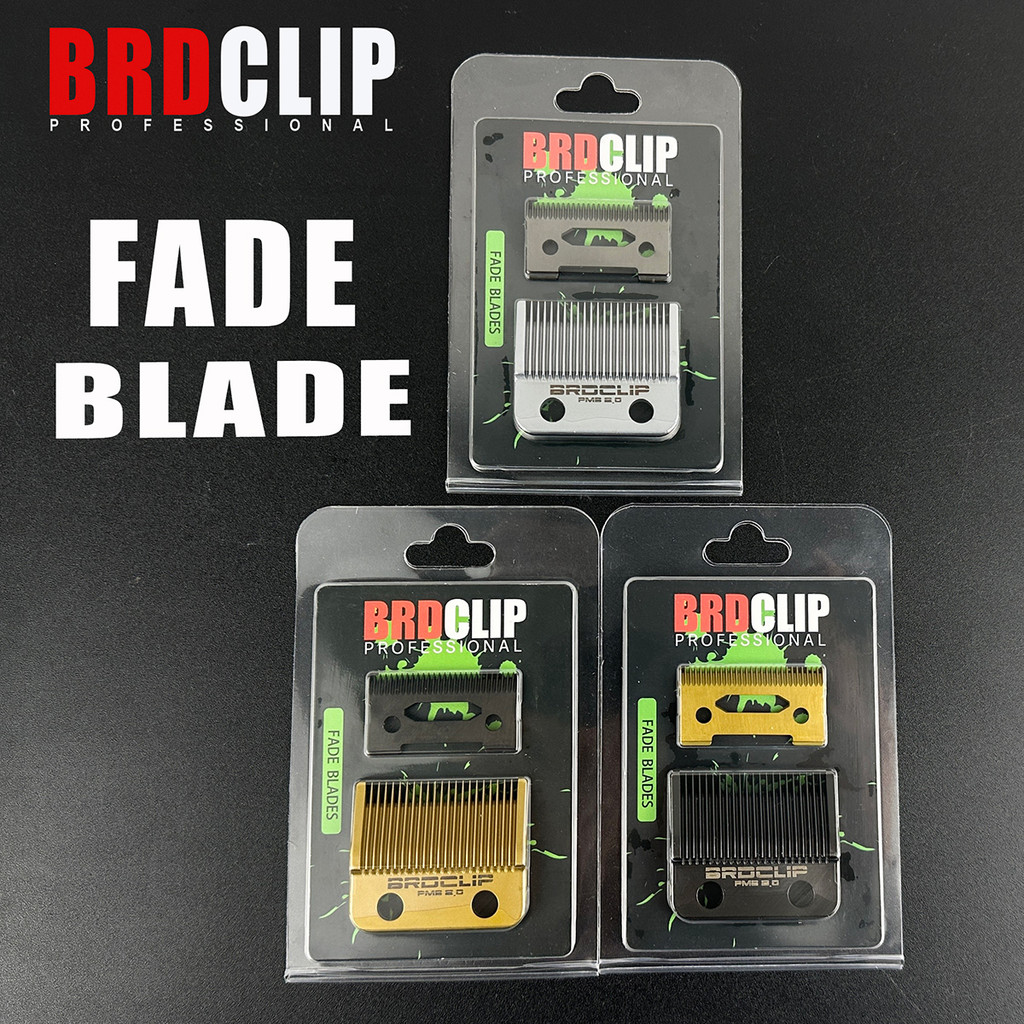 BRDCLIP ใบมีดเปลี่ยนหัวเครื่องตัดสําหรับ 2020C Madeshow M10 M5 ผม Clipper ไทเทเนียมชุบเซรามิคใบมีด