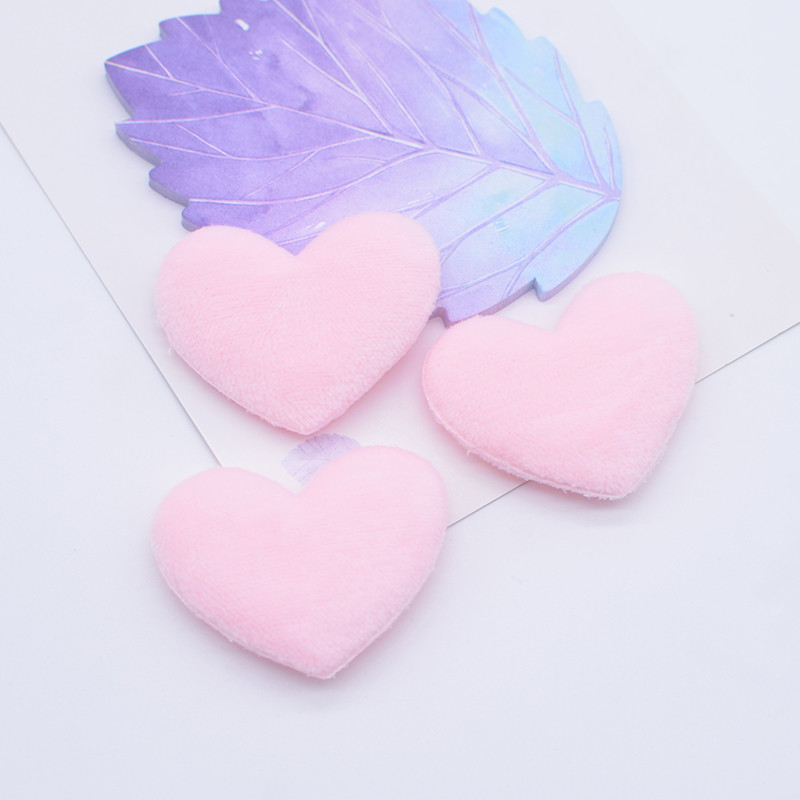 24 ชิ้น 4 * 3.2 ซม.สองด้านหนังนิ่มตุ๊กตาหัวใจ Appliques สําหรับ DIY Headwear กิ๊บติดผมตกแต่งเสื้อผ้าหมวกกางเกงขายาวเย็บแพทช์ - รูปที่ 3