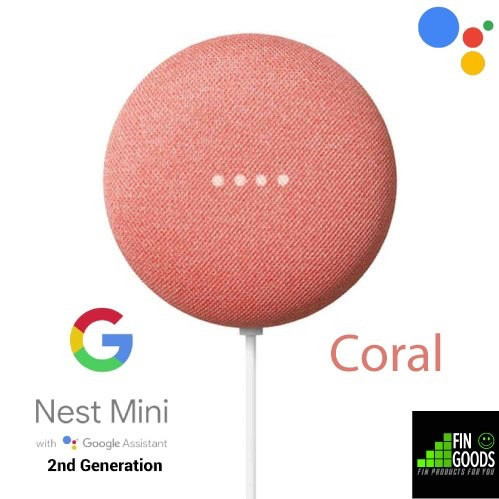 Google Nest Mini (2nd Generation) ลำโพงสั่งงานด้วยเสียง ผู้ช่วยอัจฉริยะในบ้าน