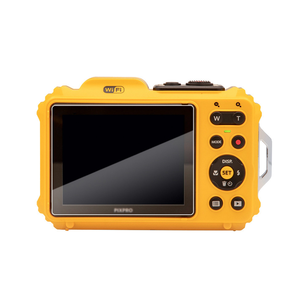 9h Scratch-Proof Premium ป้องกันหน้าจอ LCD ฟิล์มกระจกนิรภัยสําหรับ KODAK PIXPRO WPZ2 2.7 "กล้อง