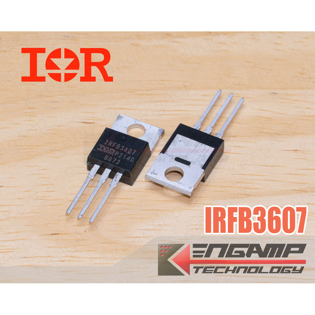 (1ตัว) [FET] IRFB3607 PbF IR N-ch 80A 75V 7.34mR
