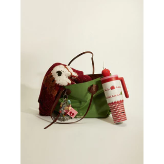 Tagi. Make You Happy Tote Bag Shoulder Bag and Bag Pendant กระเป๋าสะพายขา้ง