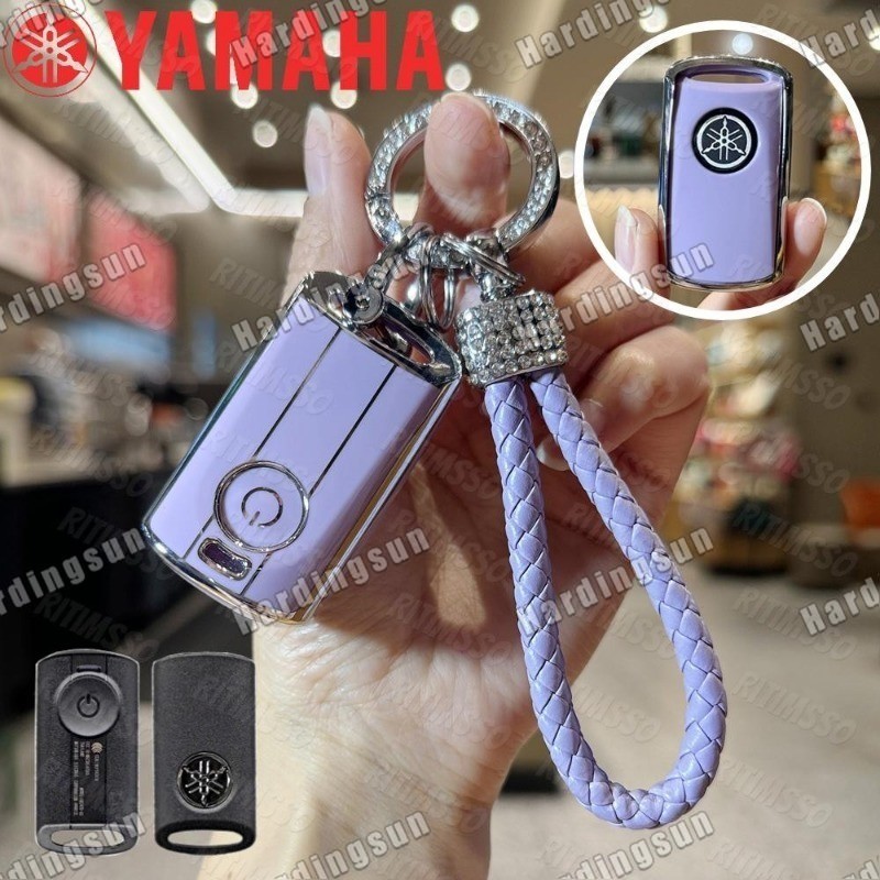 Tpu กุญแจรถ, Fit สําหรับ Yamaha X-max 250 125 309 300 400 2020 2021 AEROX NVX155 QBIX JAUNS อุปกรณ์เ