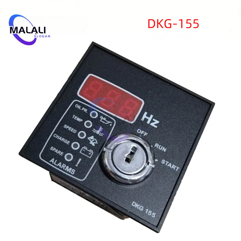 ตัวควบคุมเครื่องกําเนิดไฟฟ้าดีเซลสําหรับ DKG-155 เริ่มต้นโมดูล DKG155 อะไหล่เครื่องกําเนิดไฟฟ้า
