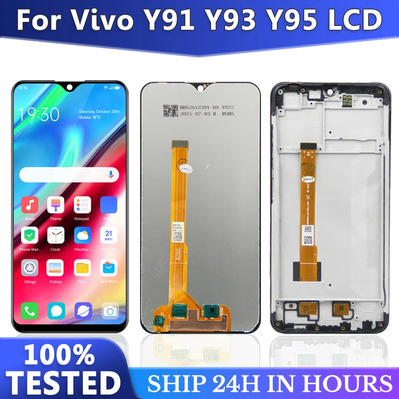 6.22 OEM สําหรับ VIVO Y91 Y91i Y91c จอแสดงผล LCD Touch Digitizer Assembly สําหรับ VIVO Y93 Y93s Y93s