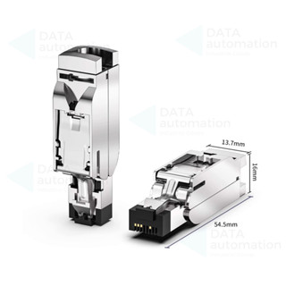 หัวแลน ProfiNET Connector RJ45 (ไม่ใช้คีมย้ำ,ใช้ซ้ำได้) ใช้ร…