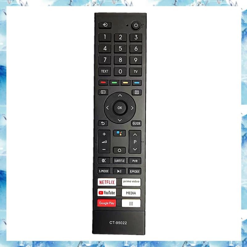 [ ] CT-95022 รีโมทคอนโทรลทดแทนสําหรับทีวี 50C350KP 50E350KP 55C350KP 55E350KP 65C350KP 65E350KP 43C3