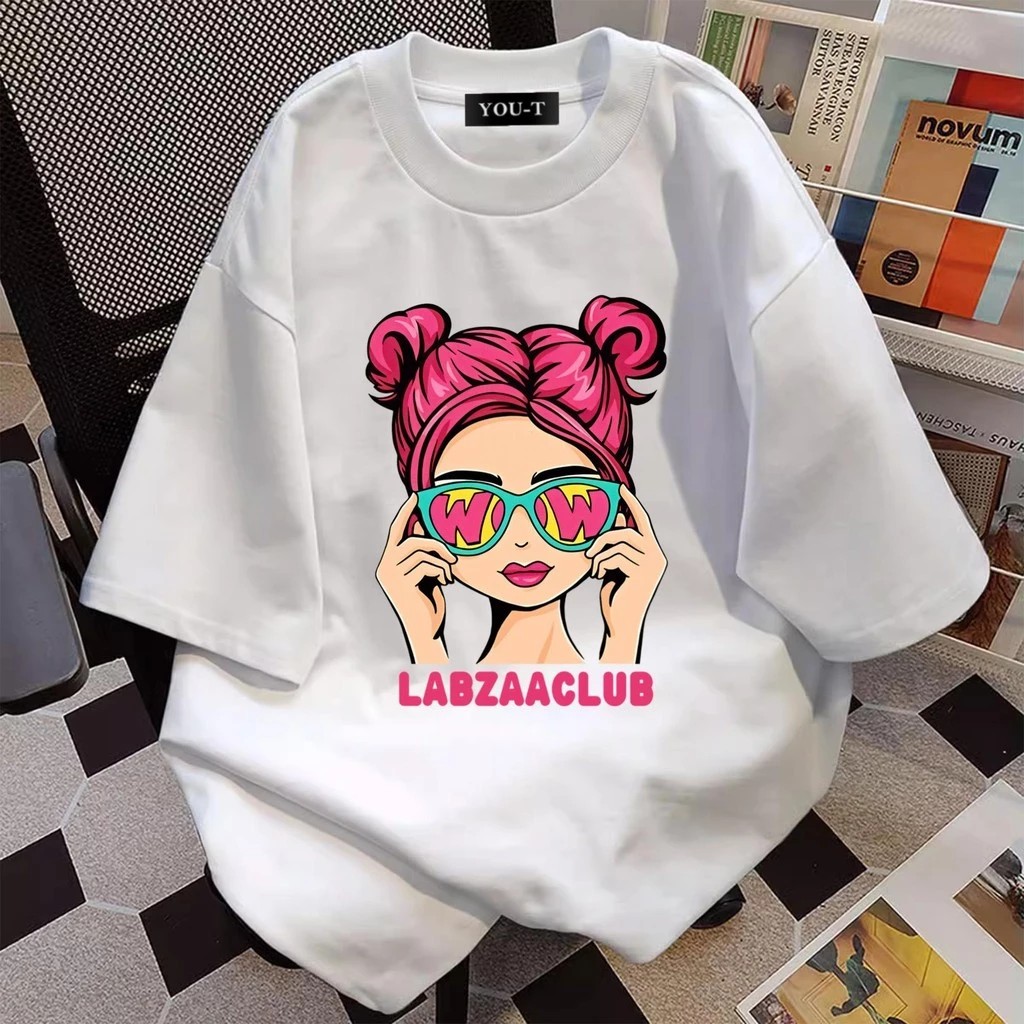 TeddyTee🎀เสื้อสาวอวบ ตัวใหญ่ ผ้าฝ้าย100% เสื้อผ้าแฟชั่นผู้หญิง สวมใส่สบาย เสื้อยืดผู้หญิง ไม่ต้องรีดผ้า S-4XL thumbnail 7