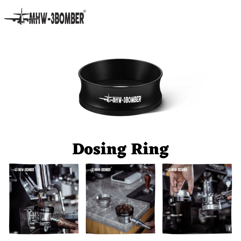 MHW-3BOMBER 58mm Espresso Dosing Funnel Professional เครื่องบดกาแฟ Dosing Ring Portafilter เครื่องมื