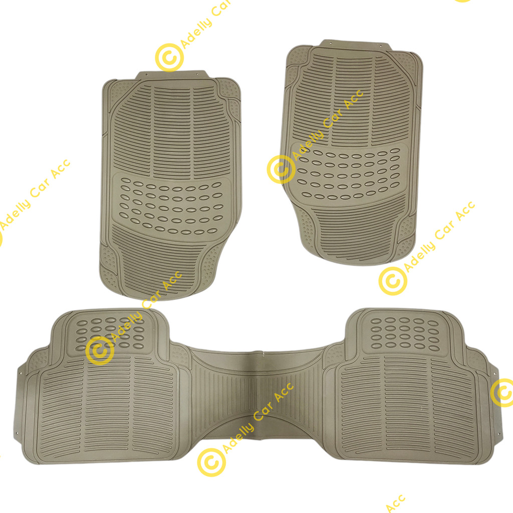 พรมปูพื้นรถยนต์อเนกประสงค์ 2 แถว 3 ชิ้น พรมปูพื้นรถยนต์ HONDA HR-V HRV