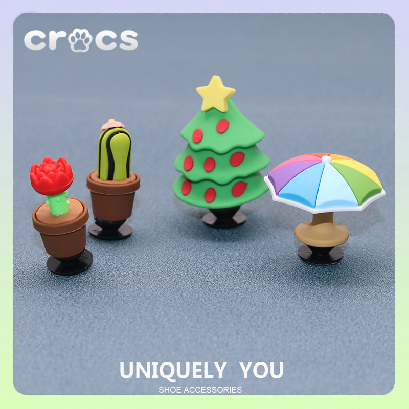 jibbitz crocs 3D Christmas tree crocs jibbitz DIY crocs Charm jibbitz set