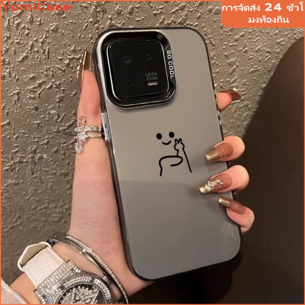 เคสแข็งหรูหรา เคสการ์ตูนน่ารัก เคสไอโฟน11 for iPhone13 14 15 12 11 Pro Max 15Plus XR XS Max 8 7Plus SE เคสไอโฟน13