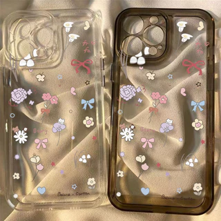 SUN🔥 สินค้า 1 บาท ใช้กับ เคสไอโฟน11 16 15 13 14 14plus 15 pro max XR 12 13pro เคสเกาหลี 6P 7P 8P 14plus#3006