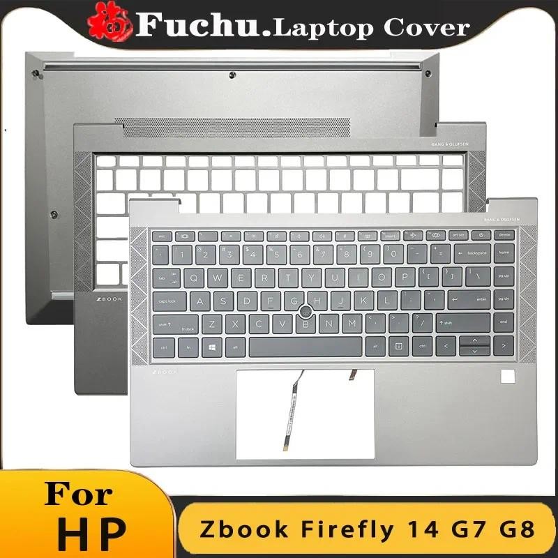 สําหรับ HP Zbook Firefly 14 G7 G8 LCD ปกหลัง Palmrest ด้านล่างกรณีด้านหลัง M07137-001 6070B1708202