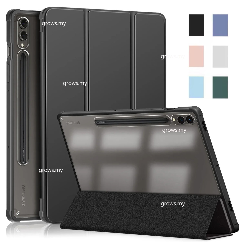 พร้อมที่ใส่ดินสอ Funda สําหรับ Samsung Galaxy Tab S10 Ultra 14.6 "2024 S10+ 5G SM-X820 SM-X826B 12.4