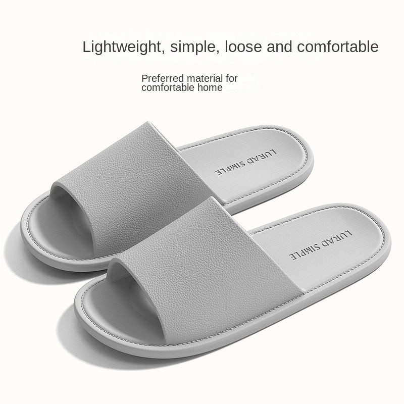 รองเท้าแตะอาบน้ําคุณภาพสูง EVA น้ําหนักเบารองเท้าแตะในร่มโรงแรมระดับห้าดาวรองเท้าแตะเฉพาะบ้าน Anti-Slip Mute Antibacter - รูปที่ 7