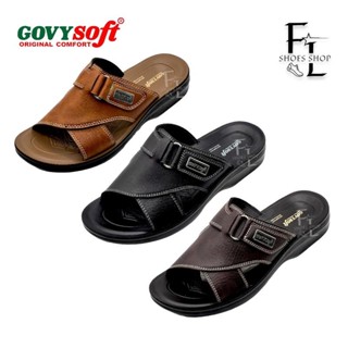 Govysoft PU รุ่น 8110 ဖိနပ် ယောက်ကျား  ခြေညှပ်ဖိနပ် ဖိနပ်အထူ…