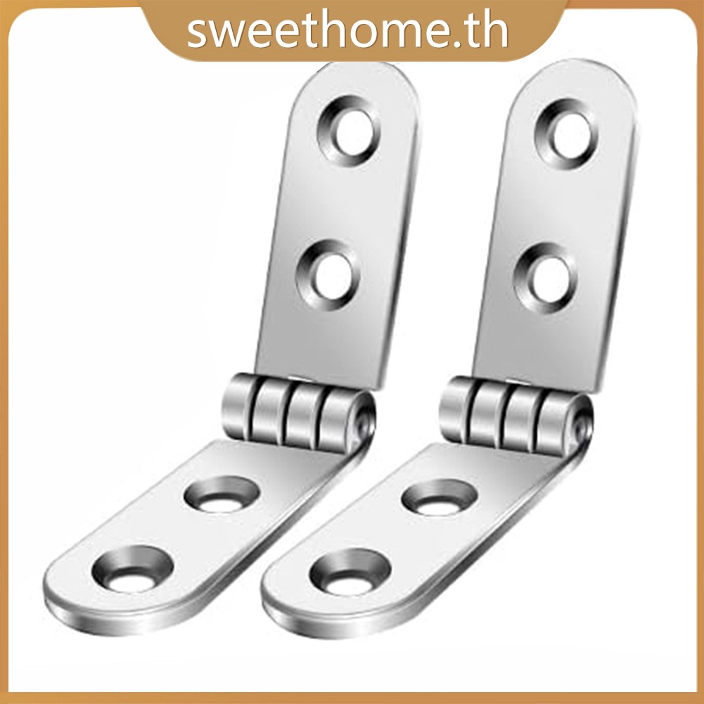 <SWHOME> 180 องศา 2 ชิ้นบานพับพับได้พนังสกรูบนบานพับสําหรับตู้จักรเย็บผ้า <OCTOBER>
