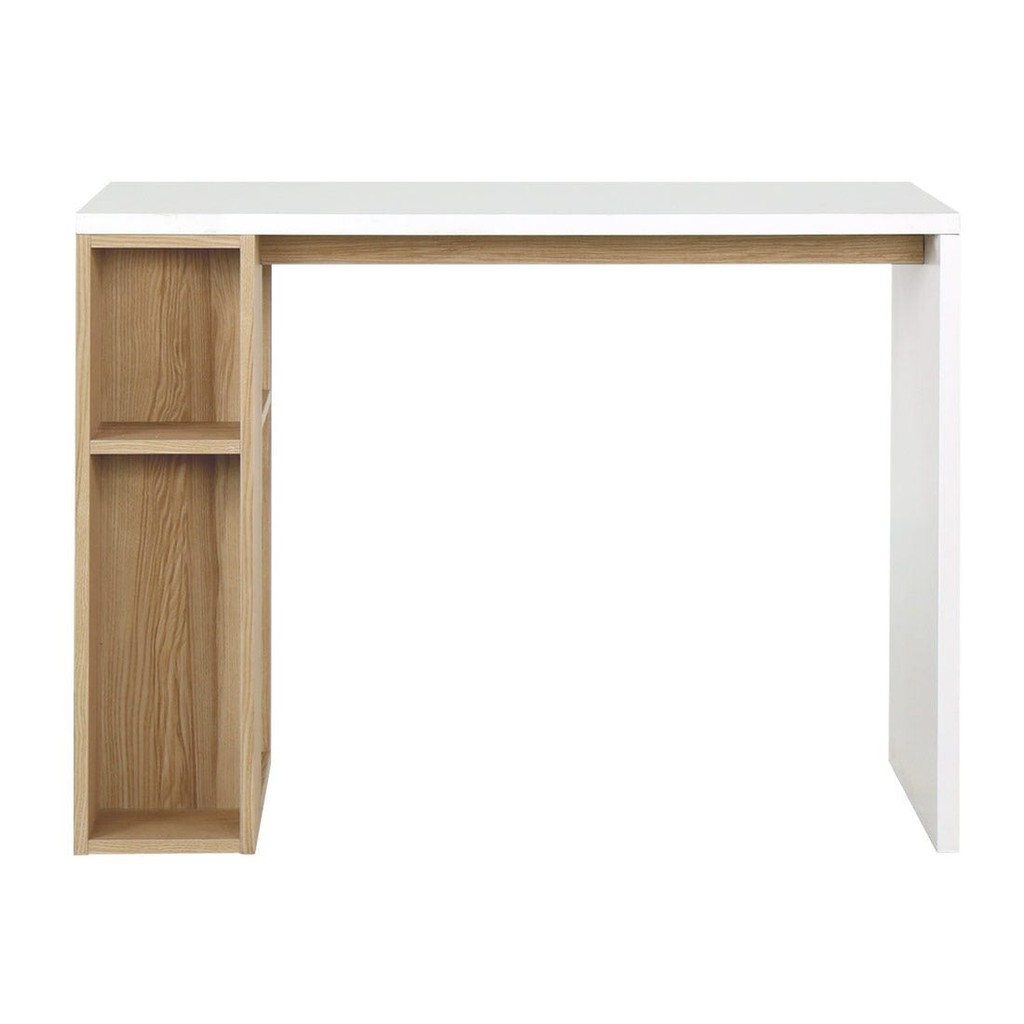 SB Design Square โต๊ะทำงาน รุ่น Floxi ขนาด 100 ซม. สีขาว (100x40x75 ซม.) แบรนด์ KONCEPT FURNITURE
