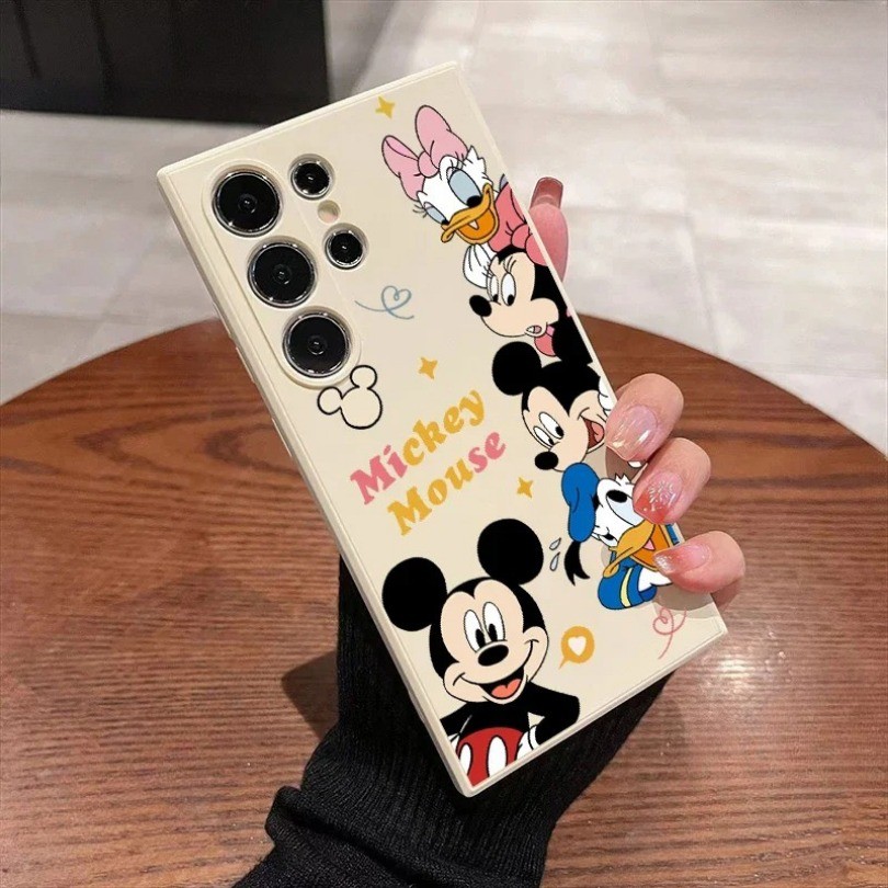การ์ตูนเต้นรํา Mickey Minnie สําหรับ Vivo Y03 Y03t Y18 Y18E Y28 Y38 Y100 Y17S Y27S Y27 Y36 เคสโทรศัพท์ซิลิโคนขอบสแควร์ปกอ่อน ราคา ถูกที่สุด ดีลบีเคเค แกลเลอรีภาพที่ 9