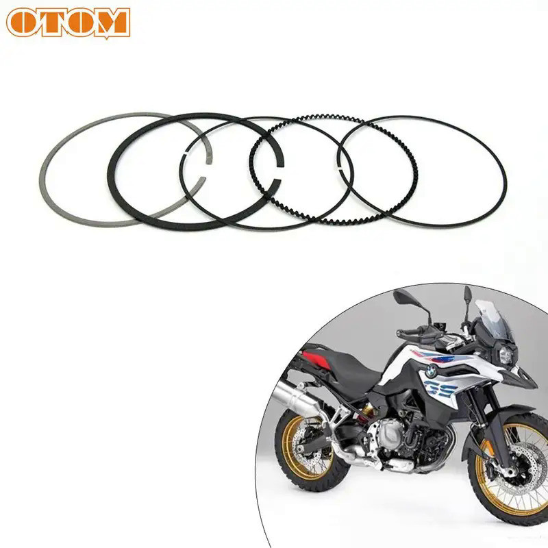 Mo OTOM 2 Set Motorcycle Engine Parts BMW K8X Bore Size 84mm Piston Ring For BMW F750GS F850GS Gaske