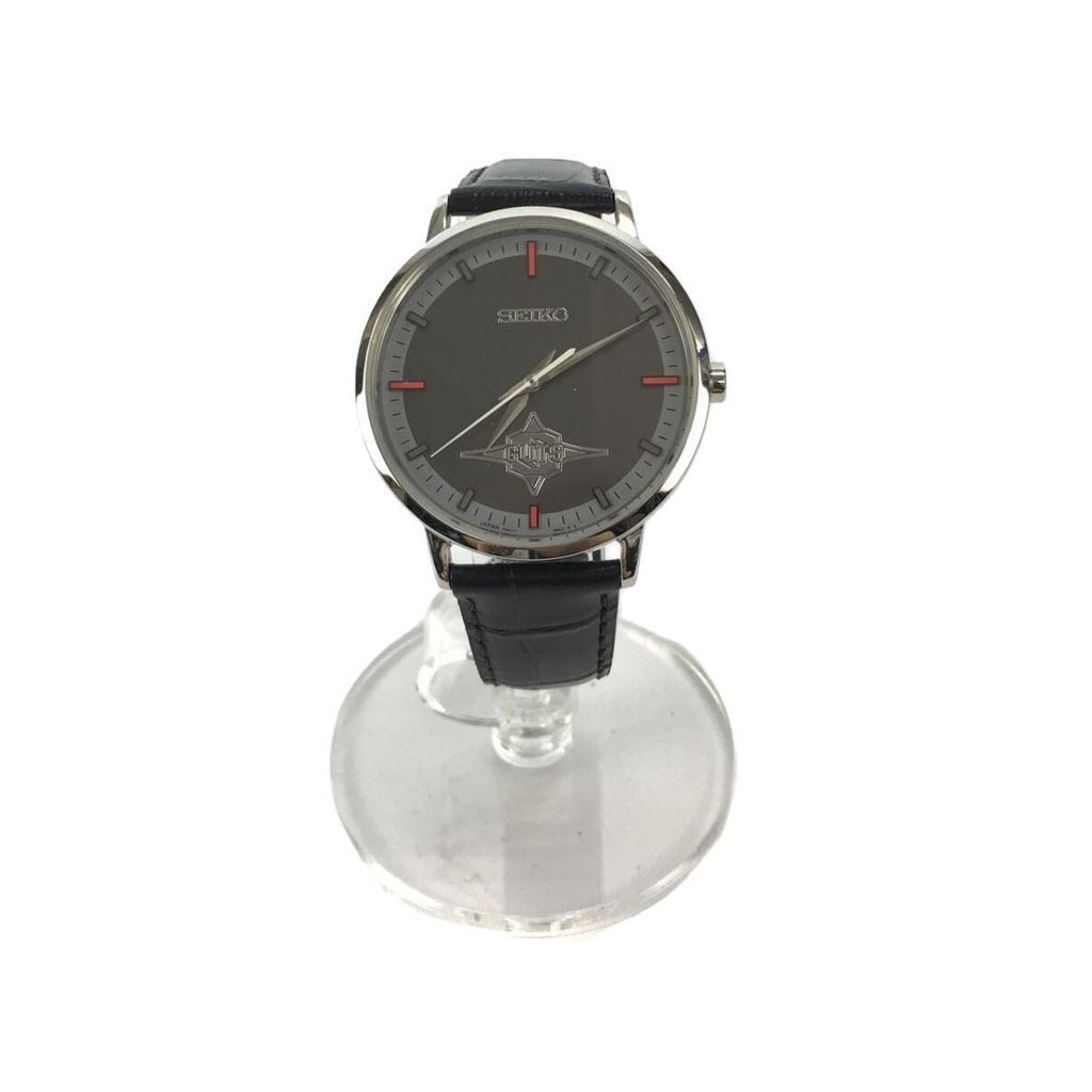 Seiko(ก) Seiko Mens Watch Ultraman Dinah Super Guts Quartz Analog Leather Gry Blk 7N01-Hdb0 ส่งตรงจา