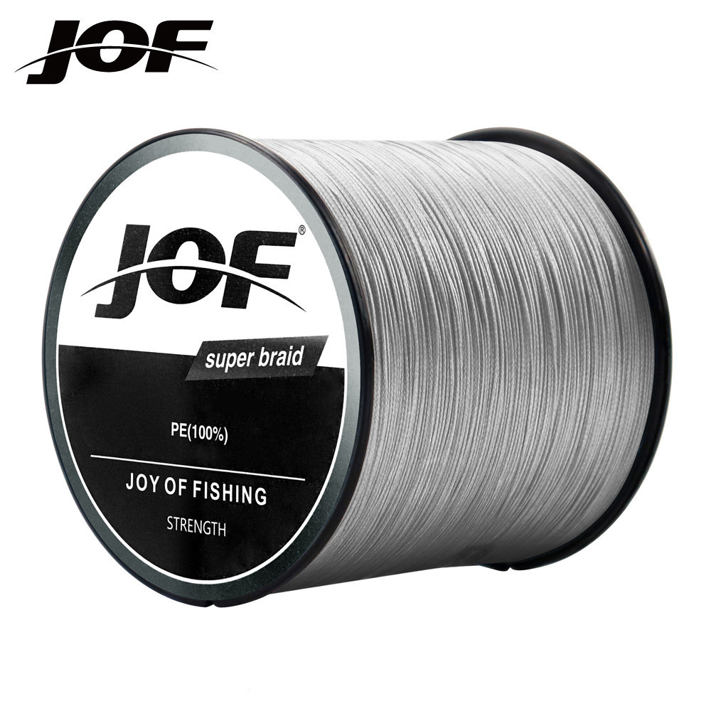 Jof 4 strands 300M สายตกปลา PE ถักสายตกปลา multfilament สายตกปลาเครื่องมือสายตกปลาถักตกปลาญี่ปุ่นลวดถักสาย PE สำหรับ Sea