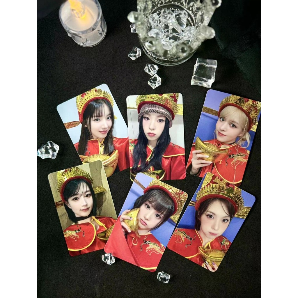 【Official Photocard】nmixx dash China Limited ms God of Wealth LILY、HAEWON、SULLYOON、BAE、JIWOO、KYUJIN 