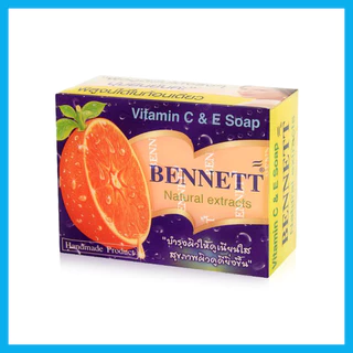 Bennett Natural Extracts Vitamin C E Soap 130g เบนเนท สบู่วิตามินซี แอนด์ อี.