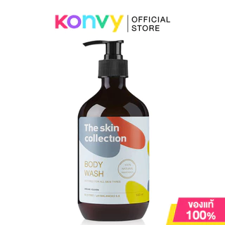 The skin Collection Body Wash เดอะ สกิน คอลเลคชั่น ครีมอาบน้ำ 500ml (Botanical Cedarwood/Secret Dewy/Spring Forest)