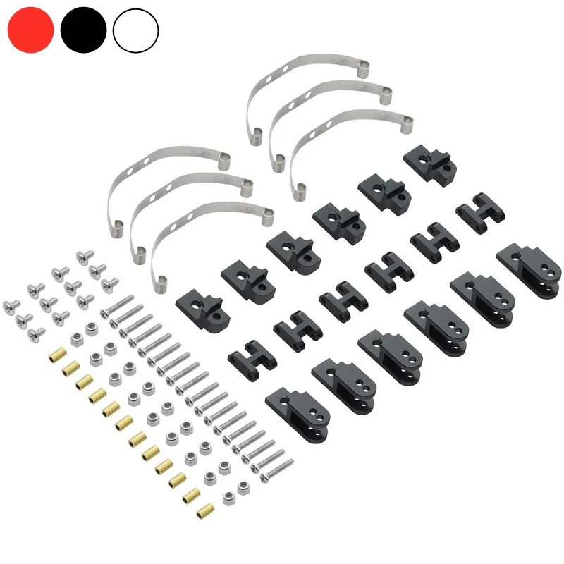 WPL 4x4 6x6 เหล็กโช๊คอัพ Suspension Leaf Springs สําหรับ WPL B14 B24 B1 B16 B36 JJRC Q60 Q63 Q75 1/1