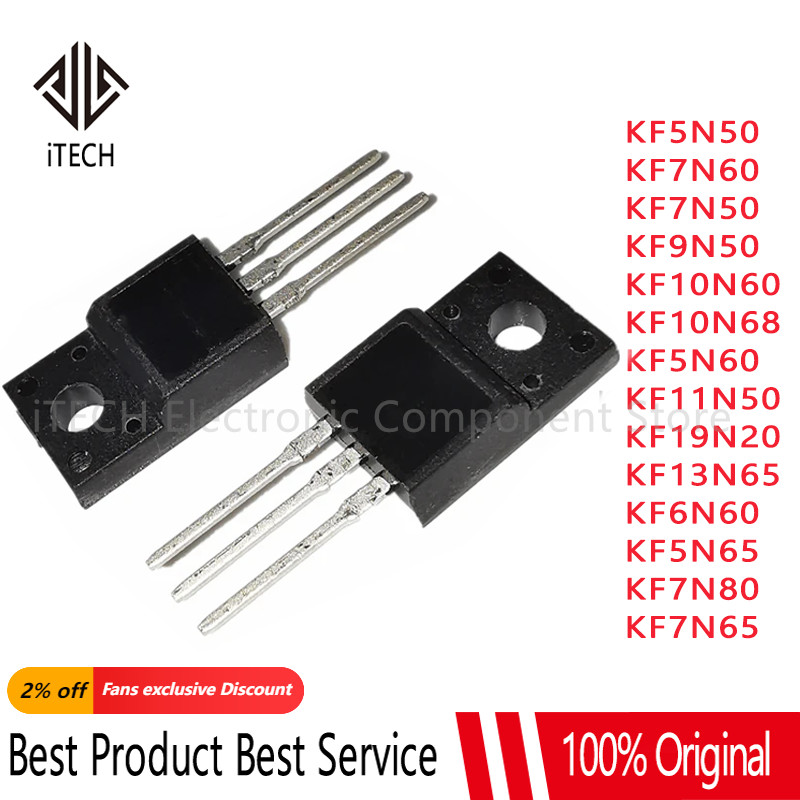 5pcs KF5N50 KF7N60 KF7N50 KF9N50 KF10N60 KF10N68 KF5N60 KF11N50 KF19N20 KF6N60 KF5N65 KF7N65 KF7N7N6