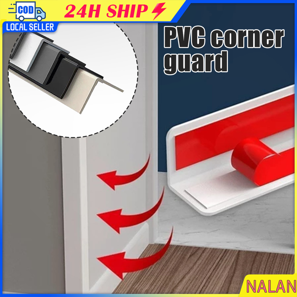 ร้านอยู่กทม.แถบป้องกันมุม pvc กันขอบโต๊ะ 1เมตร หนา2มม.กันมุมผนัง ห้องนั่งเล่นมุมมุมขวาแถบตกแต่งขอบ สำหรับบ้านมีเด็กเล็ก