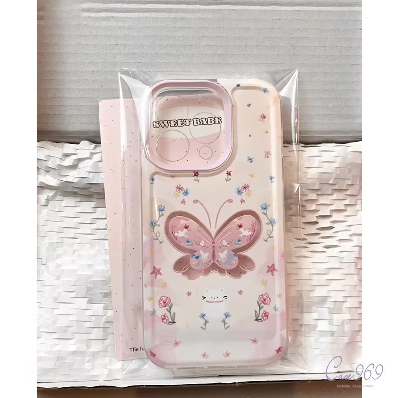 เคส Redmi 10C 13C 9 9A 10A 12C 13 12 11 A2 9T 9C NFC Note 12 A1 9 8 11S 10 Pro POCO M3 ผีเสื้อในฝัน ลายดอกไม้สีสันสดใส - รูปที่ 3