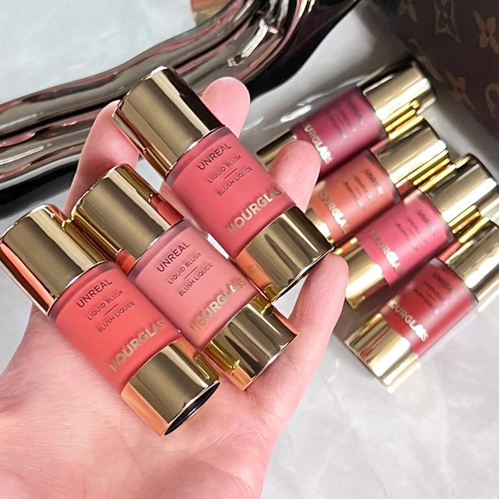 Hourglass new small dropper liquid blush Scene peach pink 10.3ml