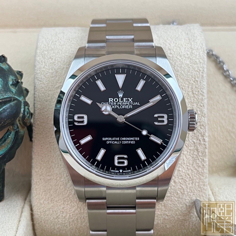 โรเล็กซ์ Explorer 124270 นาฬิกาข้อมือ Oystersteel 36 มม.