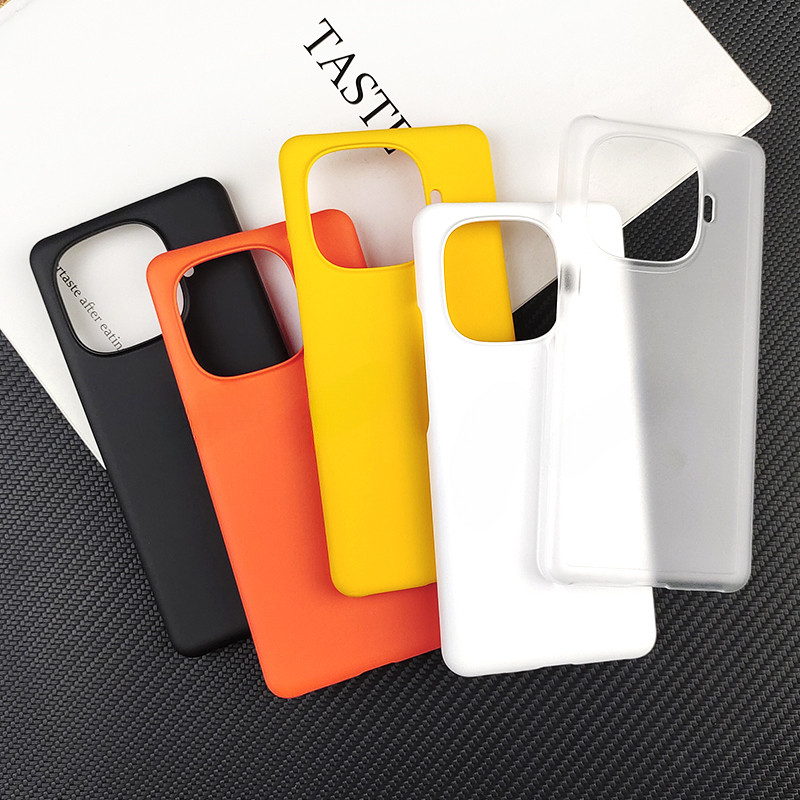 Ultra thin Matte Hard เคสโทรศัพท์สําหรับ vivo iQOO Z9 iQOOZ9 Turbo Plus Y200 GT 5G 6.78 "ป้องกันลายน