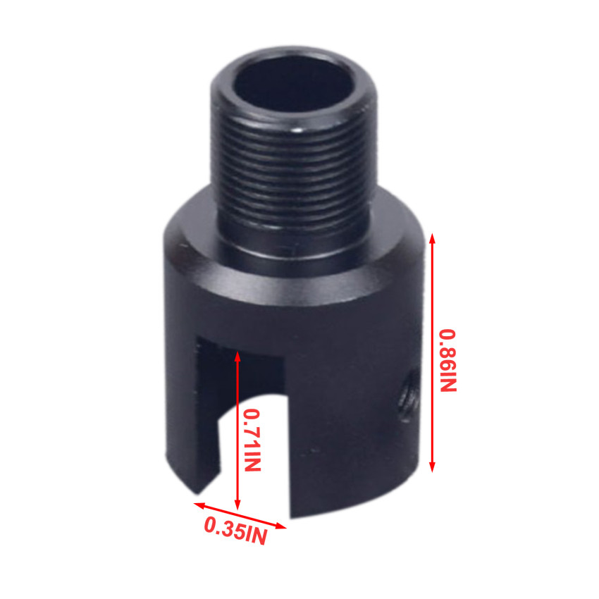 สําหรับ Ruger 10/22s Barrel End Thread Protector Muzzle เบรคอะแดปเตอร์ 1/2x28 5/8x24 Combo .223 .308