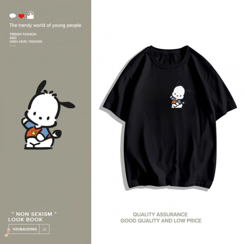 เสื้อยืด koo’sสบายร้อยเทรนด์แฟชั่นที่สวยงามและใจกว้างทุกชนิดสวมเสื้อยืดคอกลมพิมพ์เสื้อ ตลก1-95♬