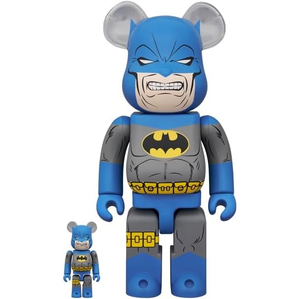 【Direct from Japan】BE@RBRICK BATMAN(TDKR BLUE Ver.)100% & 400%