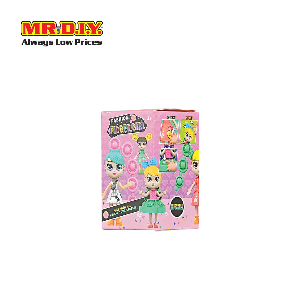 มิสเตอร์.ดี.ไอ.วาย กล่องฟิกเกอร์โมเดล FASHION FIDGET GIRL