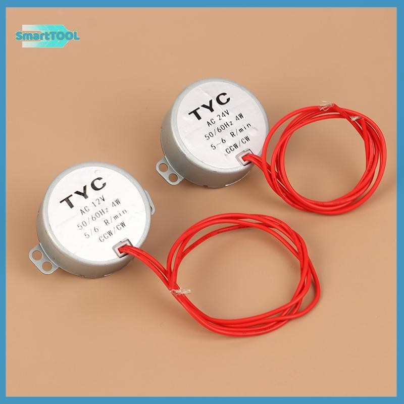 Utzn> มอเตอร์ซิงโครนัส TYC50/49/TYJ50/50TYZ เขย่าหัวจอแสดงผล Lighg 4WAC6V/12/24V ใหม่