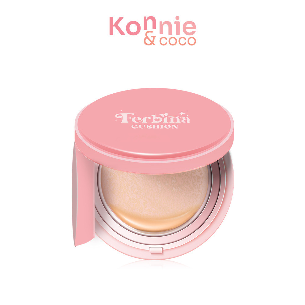 FERBINA Premium Cushion SPF35 PA+++ 15g เฟอบีน่า คุชชั่นที่เหมาะกับสาวไทยที่สุด.