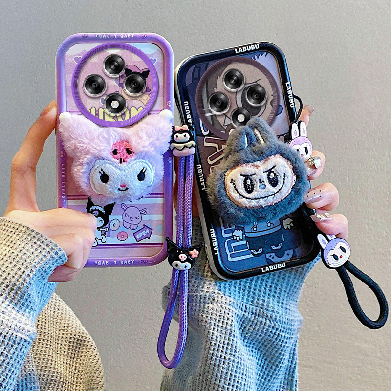 เคส OPPO RENO 12 F 5G ตุ๊กตา TPU โทรศัพท์ป้องกันกรณี