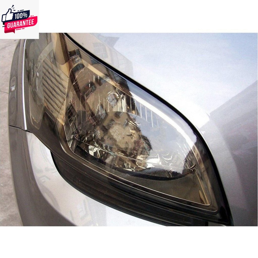 CAR LIGHT FILM 40X100CM ฟิล์มติดไฟหน้า ฟิล์มติดไฟหน้ารถยนต์ ฟิล์มดำติกรถ ฟิล์มดำติดกระจก ฟิล์มติดโคม