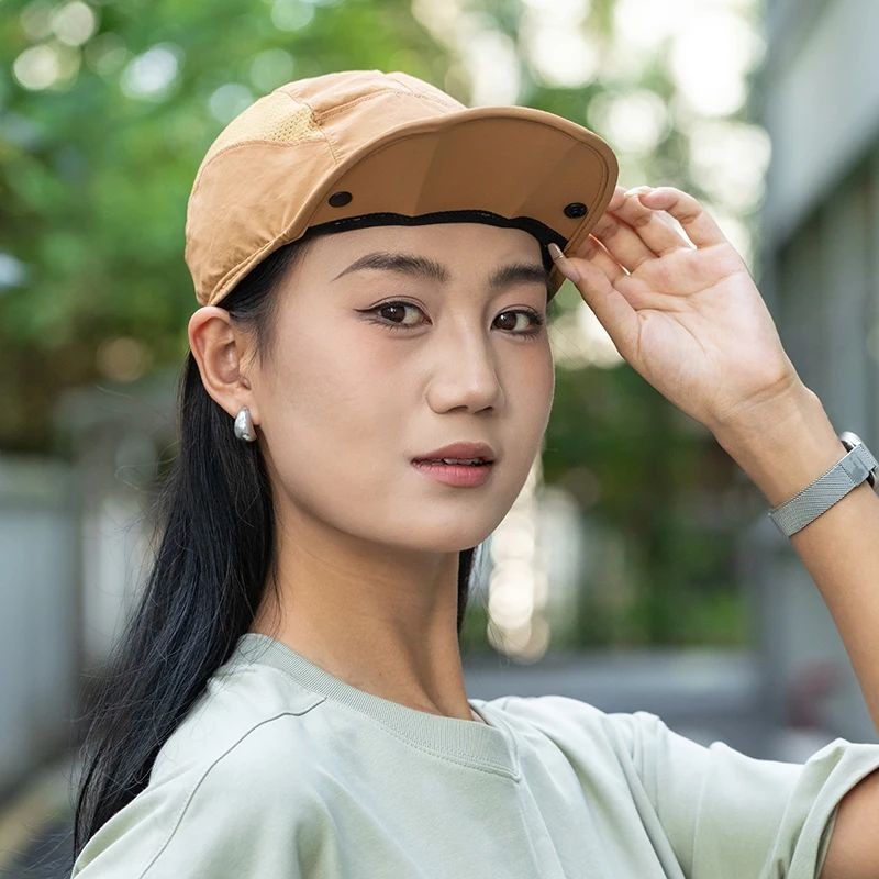 Quature หมวกขี่จักรยานผู้ชายผู้หญิงฤดูร้อนน้ําหนักเบา Breathable ปรับบังแดดกันลมกีฬากลางแจ้ง Peaked 